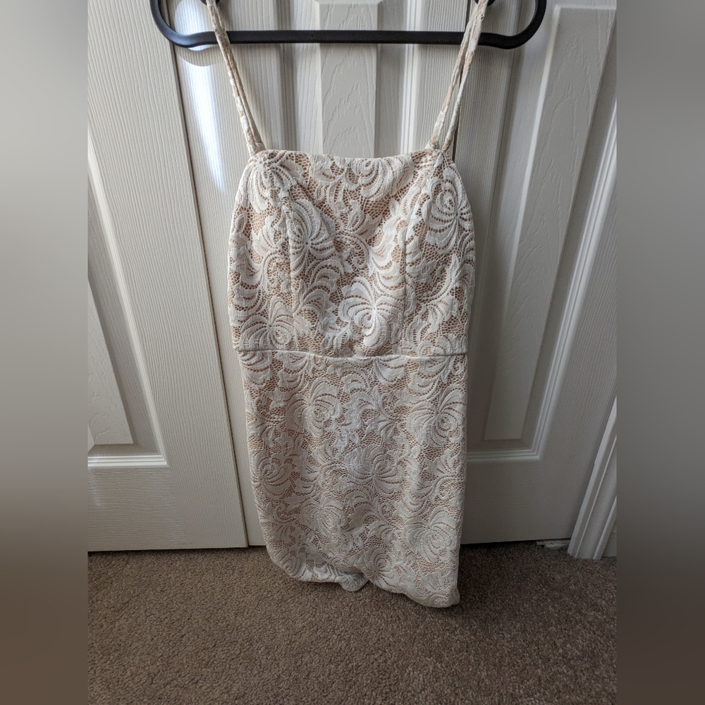 White Lace Dress